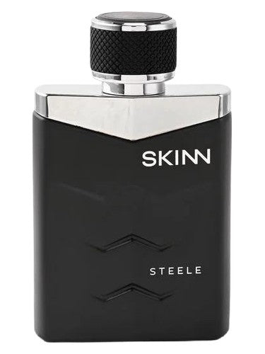 Skinn Steele fragrance bottle