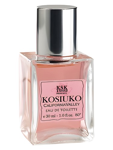Kosiuko California Valley fragrance bottle