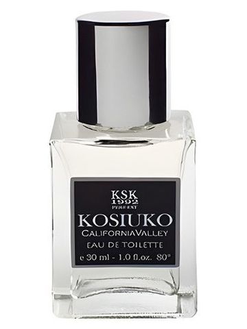 Kosiuko California Valley Hombre fragrance bottle