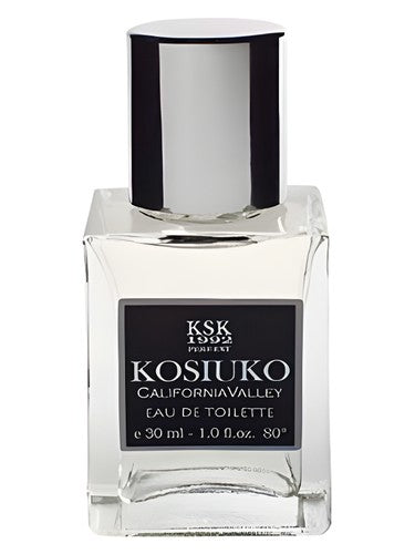 Kosiuko California Valley Hombre fragrance bottle