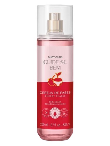 O Boticário Cuide-se Bem Cereja de Fases fragrance bottle