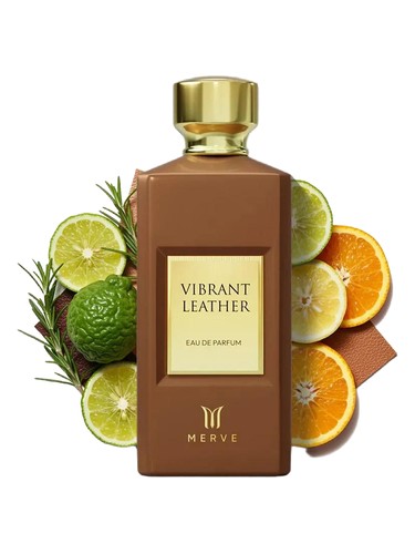 Merve Perfumes Vibrant Leather fragrance bottle