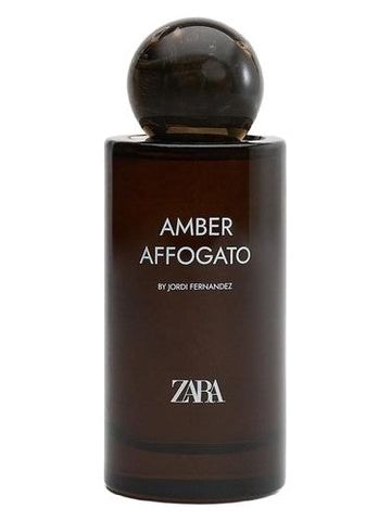 Zara Amber Affogato fragrance bottle