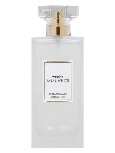 We Pink Fatal White fragrance bottle
