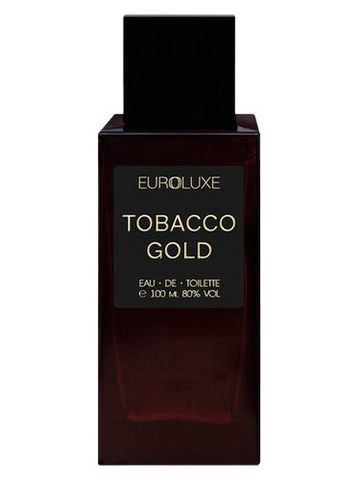 Euroluxe Tobacco Gold fragrance bottle