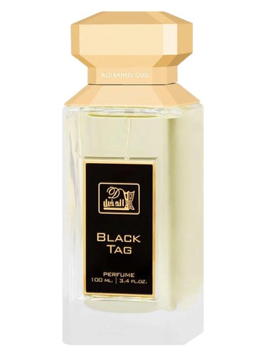 Aldakheel Oud Black Tag fragrance bottle