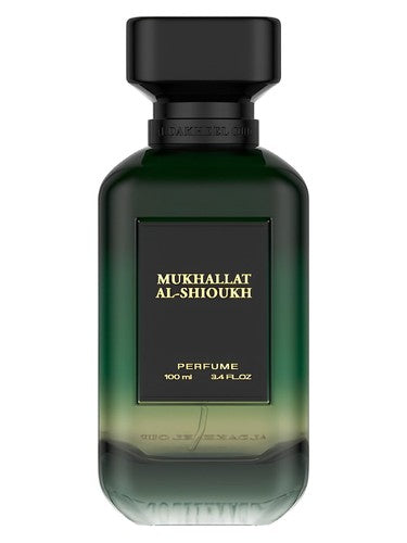 Aldakheel Oud Mukhallat Al-Shioukh fragrance bottle