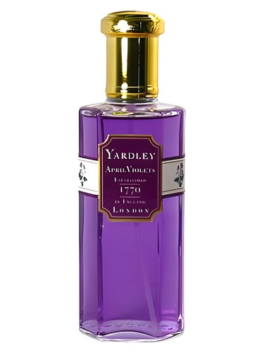 Yardley April Violets fragrance bottle