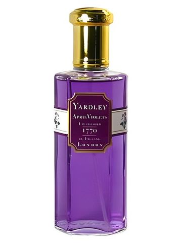 Yardley April Violets fragrance bottle
