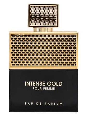 Fragrance World Intense Gold Pour Femme fragrance bottle