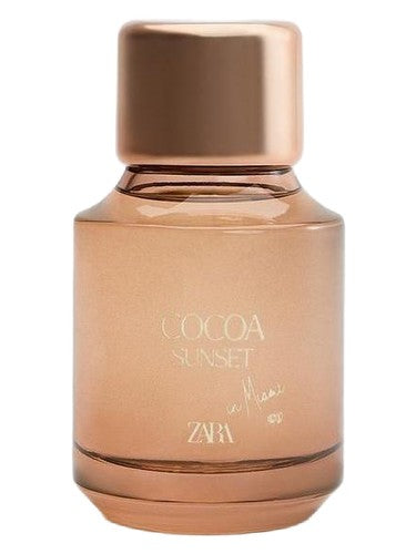 Zara Cocoa Sunset in Miami fragrance bottle
