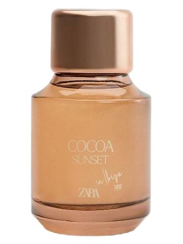 Zara Cocoa Sunset in Ibiza fragrance bottle