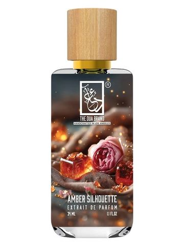 The Dua Brand Amber Silhouette fragrance bottle