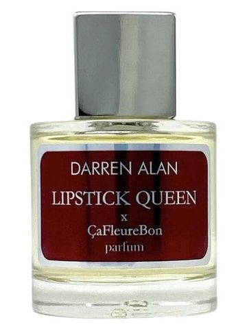 Darren Alan Perfumes Lipstick Queen x ÇaFleureBon fragrance bottle