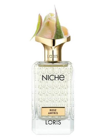Loris Parfum Niche Rose Amyris fragrance bottle