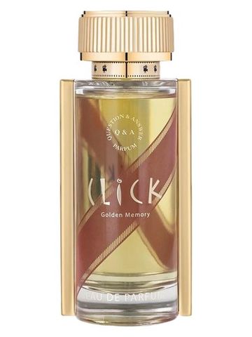 Q&A Golden Memory fragrance bottle