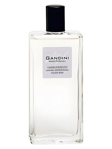 Gandini 1896 Lavender and Gold Amber fragrance bottle