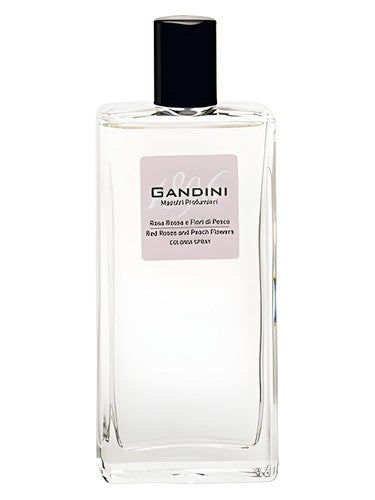 Gandini 1896 Red Rose and Peach Blossom fragrance bottle