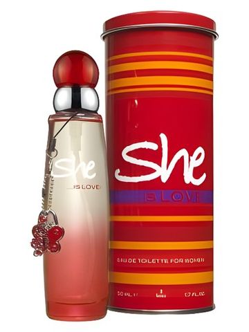 Hunca She... is Love! fragrance bottle