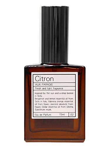 Aux Paradis Citron fragrance bottle
