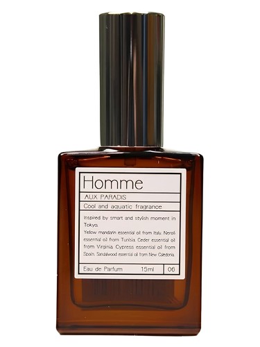 Aux Paradis Homme fragrance bottle