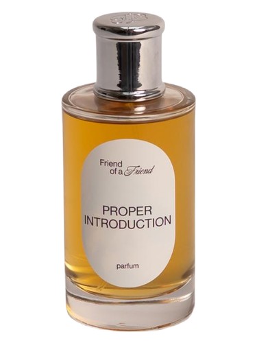 Friend of a Friend Proper Introduction fragrance bottle