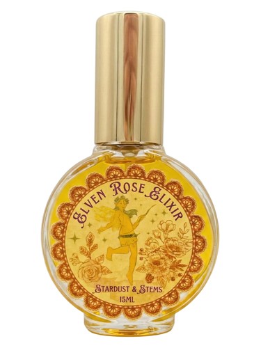 Stardust & Stems Elven Rose Elixir fragrance bottle