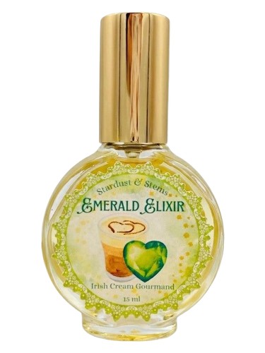 Stardust & Stems Emerald Elixir fragrance bottle