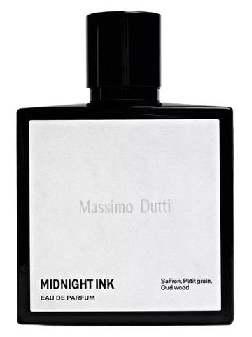 Massimo Dutti Midnight Ink fragrance bottle