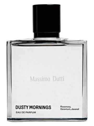 Massimo Dutti Dusty Mornings fragrance bottle