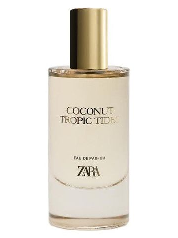 Zara Coconut Tropic Tides fragrance bottle