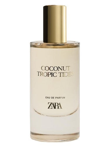 Zara Coconut Tropic Tides fragrance bottle