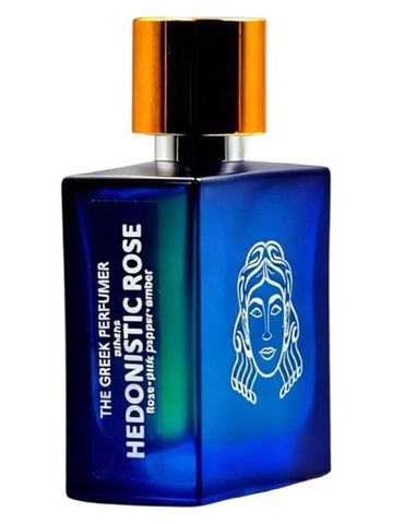 The Greek Perfumer Hedonistic Rose fragrance bottle