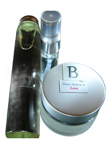 B Fragrances Love fragrance bottle