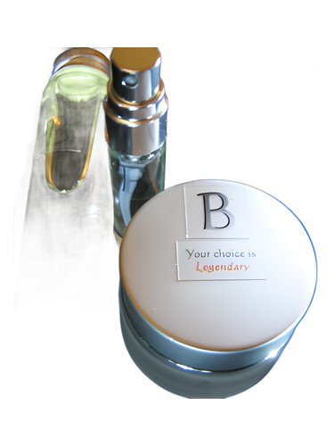 B Fragrances Legendary fragrance bottle