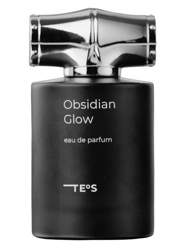 TEOS Obsidian Glow fragrance bottle