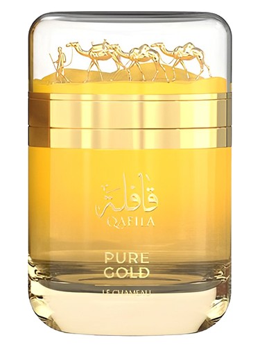 Le Chameau Qafila Pure Gold fragrance bottle