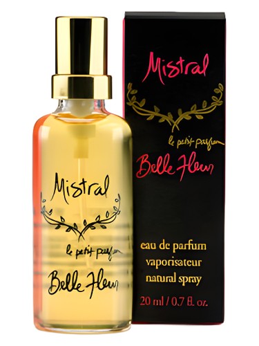 Mistral Belle Fleur fragrance bottle