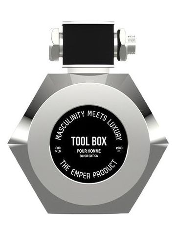 Emper Tool Box Silver fragrance bottle
