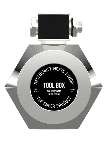 Emper Tool Box Silver fragrance bottle
