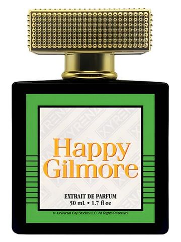 Xyrena Happy Gilmore fragrance bottle