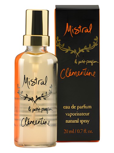 Mistral Clementine fragrance bottle