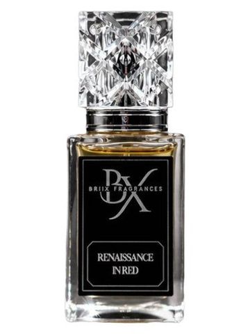 Briix Fragrances Renaissance in Red fragrance bottle