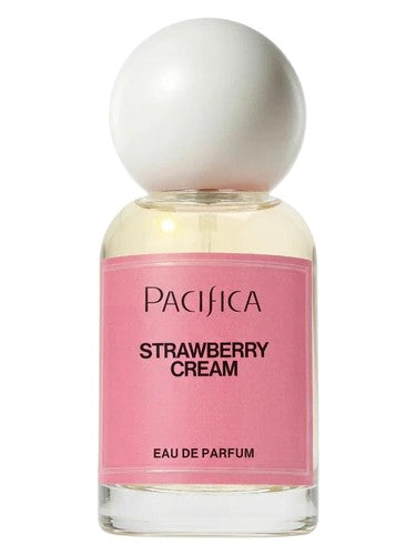 Pacifica Strawberry Cream fragrance bottle