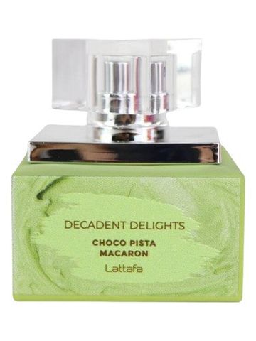 Lattafa Perfumes Choco Pista Macaron fragrance bottle