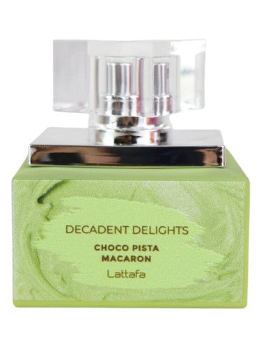 Lattafa Perfumes Choco Pista Macaron fragrance bottle