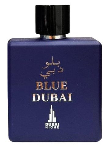 Dubai Niche Blue Dubai fragrance bottle