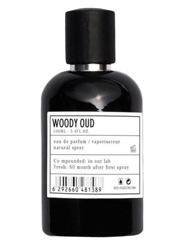 ARO-FAC Aroma Factory Woody Oud fragrance bottle