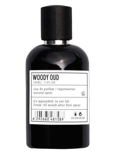 ARO-FAC Aroma Factory Woody Oud fragrance bottle