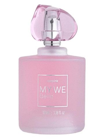 We Pink My We Belle fragrance bottle